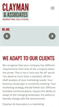 Mobile Screenshot of claymanandassociates.com